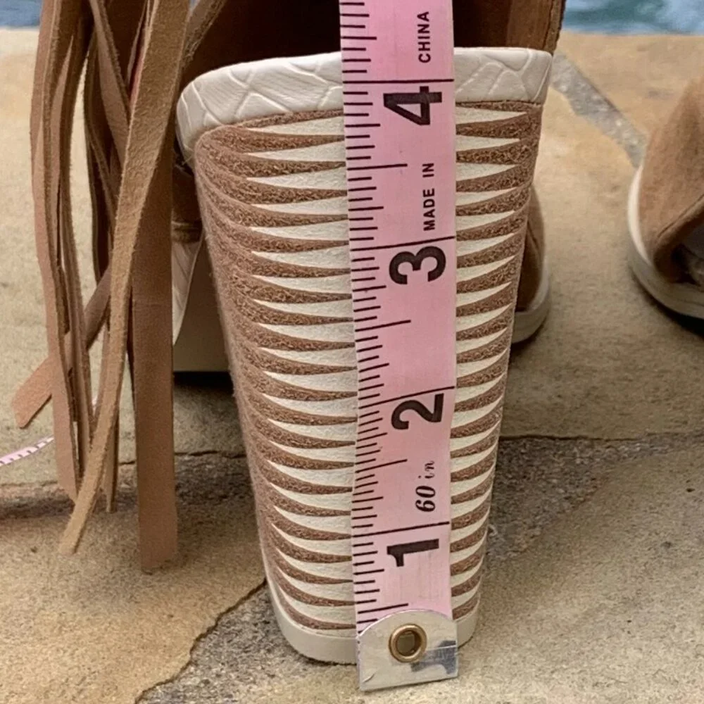 Aldo Lennoxville Suede Block Heel Booties Sz 7.5 - Picture 13 of 14